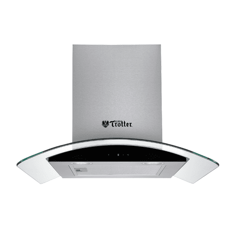 Albin Trotter - Campana Mural Touch Vidrio Ancho: 600 Fondo: 500 Alto:455