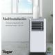 thumbnail image 3 of Aire Acondicionado Portátil 4en1 Eco 9000 BTU Frío y calor Yogar, 3 of 6