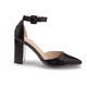 thumbnail image 2 of Zapato Tacón Negro Vía Franca, 2 of 9