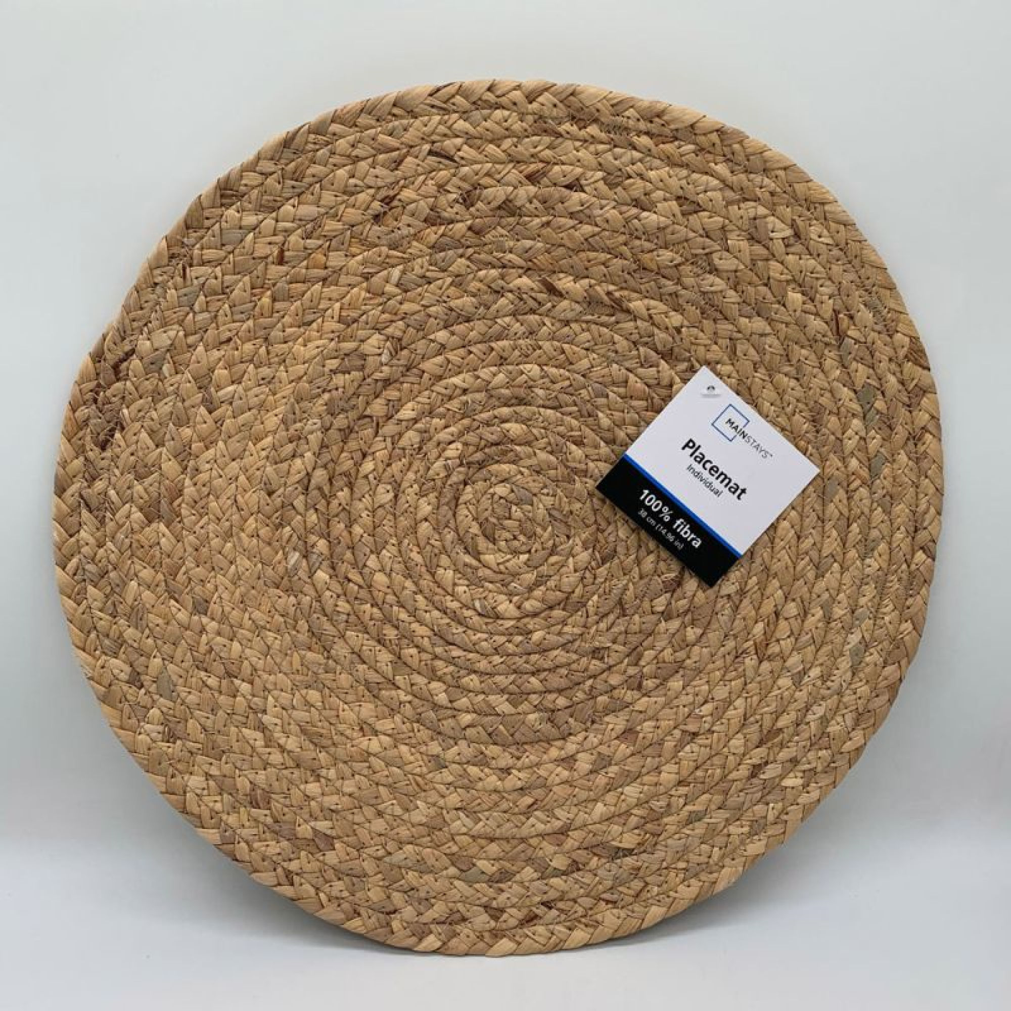 Mainstays - Individual Fibra Yute 38 Cm, 1 Un