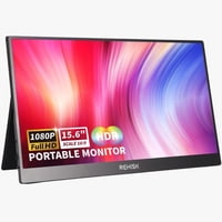 Rehisk - Monitor Portátil 15.6 Fhd - Pantalla Para Pc O Consolas (Smart Cover)