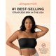 thumbnail image 4 of Sujetador sin tirantes SHAPERMINT, inalámbrico, antideslizante, negro, 4 of 8