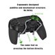 thumbnail image 4 of Paletas traseras EXknight para mando PS5 (Negro), 4 of 7