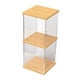 thumbnail image 1 of Vitrina De Acrílico Transparente Para Mu?ecas Coleccionables, Vitrina De Figuras De Acción, 2 Capas S, 1 of 5