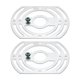 thumbnail image 1 of Uxcell 4" Placa de Luz de Techo Barra Transversal de Montaje Universal para Lámpara con Tornillo para Lámpara de Araña Paquete de 2, 1 of 5