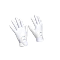 Guantes De Softball Under Armour Glyde Para Mujer, Blanco/Blanco/Gris Halo