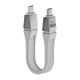 thumbnail image 5 of USB C Cable USB C A USB C Cable 80Gbps 13 Cm 240W Cable Para El Teléfono Portátil Teléfono Blanco, 5 of 5
