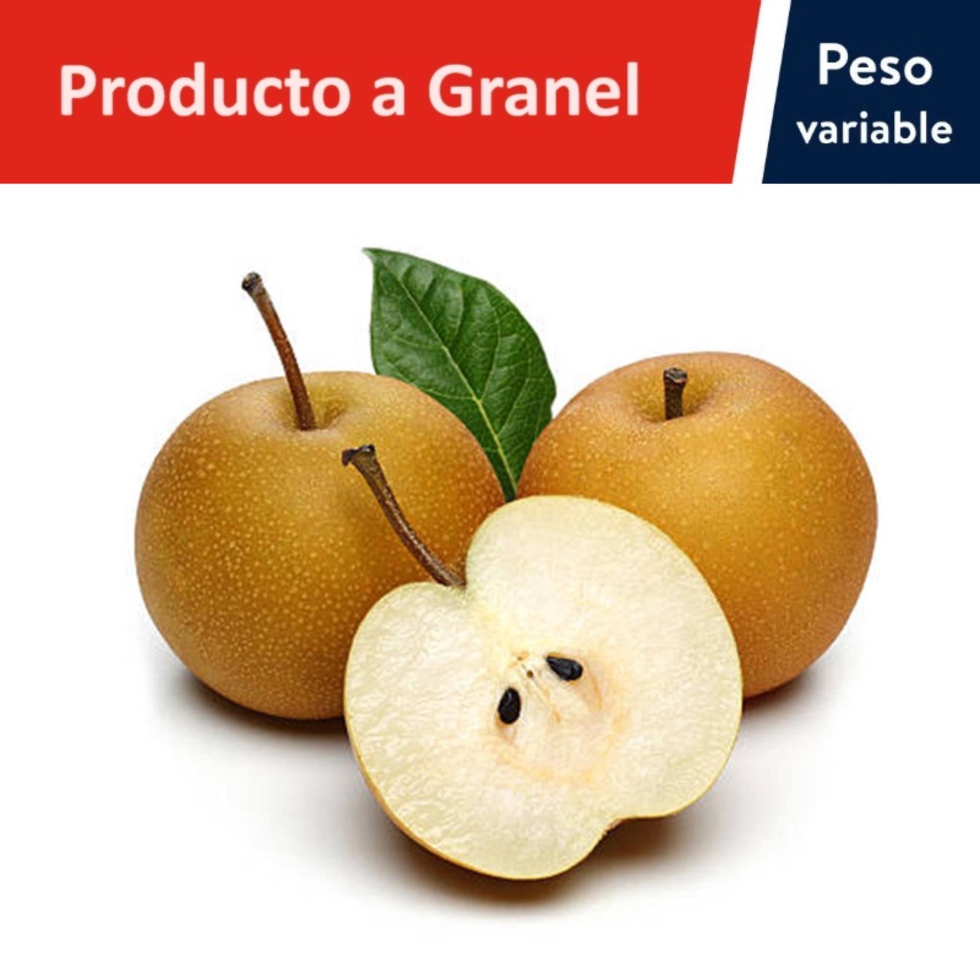 Pera Asiática Granel 500 g (2 a 3 un aprox)