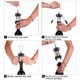 thumbnail image 5 of Juego de sacacorchos multifuncionales Wine Opener Foho con forma de ala con tapón, 5 of 8