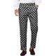 thumbnail image 1 of Pantalones de Vestir con Estampado de Lunares INSPIRE CHIC para Hombre Ajuste Regular Pantalones Formales 36 Negro, 1 of 6
