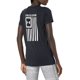 thumbnail image 3 of Camiseta Under Armour New Freedom Flag para mujer, color blanco y negro, 3 of 7
