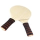thumbnail image 3 of Paquete de 2 raquetas de bádminton de madera con mango de espuma suave (32,5 x 18 cm), accesorios para niños a partir de 3 años, multifuncionales., 3 of 5