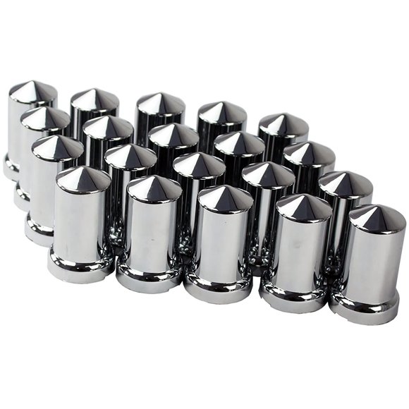 Tapas de Tuerca KASONG 33 mm Cromo – Pack de 20