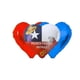 thumbnail image 2 of Set 6 Globos Corazones Fiestas Patrias Chile Cotillon, 2 of 3
