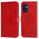 thumbnail image 5 of Funda tipo cartera FOXDOCK para OPPO Reno 7 5G , diseño girasol en relieve, cuero PU, cierre magnético, soporte y tarjetero, 5 of 5