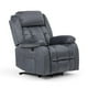 thumbnail image 2 of Berger Reclinable Daniels Livorno Masajeador 1 Cuerpo Gris, 2 of 6