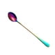 thumbnail image 3 of Cuchara colorida de acero inoxidable 410, cucharas de mango largo, cubiertos, herramientas para beber café, utensilios de cocina, envío directo, 3 of 5