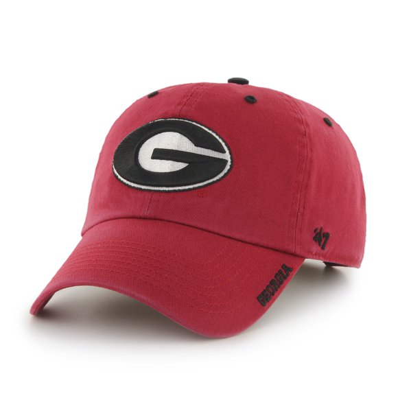 Gorra NCAA Georgia Bulldogs Ice Clean Up del 47, color rojo