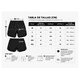 thumbnail image 5 of Short Deportivo Hombre Pantalones Cortos Secado Rápido Sport NEGRO TALLA XXL, 5 of 5