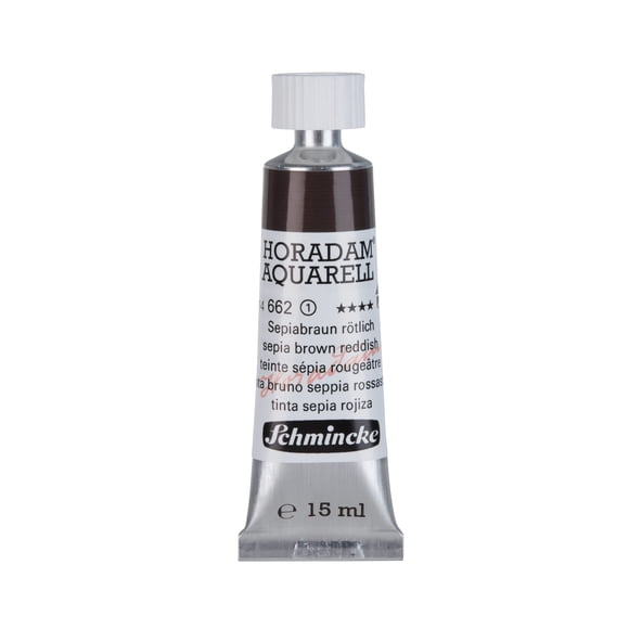 Pintura Acuarela Horadam Sepia Marrón 15 Ml
