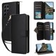 thumbnail image 1 of Funda Cartera con Cremallera y Correa para Samsung Galaxy S24 Ultra Soporte y Tarjetero Negro, 1 of 6