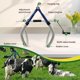 thumbnail image 5 of Elevador de Vacas USUNFARM 2000 kg Asistente de Cadera Ajustable, 5 of 8