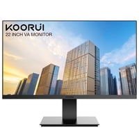 Monitor De Ordenador Koorui 21,5 Pulgadas Fhd 1080P 75 Hz 6 Ms