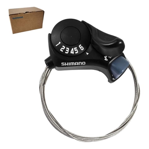 Manilla Shimano Tourney Sl-Tx30-6R Derecha 6V Mtb Pulgar Negro