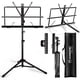 thumbnail image 1 of Soporte de música K KASONIC 2 en 1 plegable con clip para partituras, 1 of 7