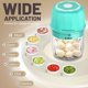 thumbnail image 4 of Mini procesador de alimentos KitchekShop recargable de 300 ml sin BPA, 4 of 8