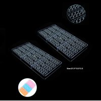 Genérico - Pack 2 Molde Para Chocolate Molde De Chocolate Molde De Lego