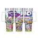 thumbnail image 1 of Equestria Girls Vaso aislado de acero inoxidable con asa, diseño temático, regalo para familia, amigos y fans; incluye pajita y encaja en el portavasos estándar, 40 oz, 1 of 6