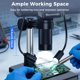 thumbnail image 5 of Microscopio Aikokkl 18 cm LCD con control remoto y luces laterales, 5 of 9