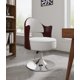 thumbnail image 2 of Silla de acento Manhattan Comfort Bopper de piel sintética blanca, 2 of 6