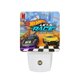 thumbnail image 1 of Hot Wheels: ¡A Correr! Luz nocturna LED con sensor de anochecer a amanecer para dormitorio, baño, pasillo, escaleras - Lámpara LED nocturna de enchufe, 0.5W - 1 pieza, 1 of 6