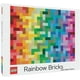 thumbnail image 2 of Chronicle Books Lego Rainbow Bricks 1000 Piece Jigsaw Puzzle LEGO LEGO, 2 of 3