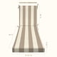 thumbnail image 4 of Cojín para chaise lounge exterior Honeycomb 55 x 178 cm resistente al agua, 4 of 8