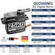 thumbnail image 2 of Servo RHINOESC GD2508MG 25 kg·cm de torque, 8,4 V, impermeable IP67, 2 of 7