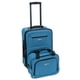 thumbnail image 1 of Juego de equipaje Rockland Fashion Softside Upright de 2 piezas, color turquesa, 1 of 7