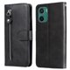 thumbnail image 3 of Funda tipo cartera para Motorola Moto G05 con bolsillo con cremallera y ranuras para tarjetas – Función de soporte Negro, 3 of 5