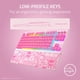 thumbnail image 2 of Teclado para juegos Razer Ornata V3 TKL Hello Kitty de perfil bajo, 2 of 9
