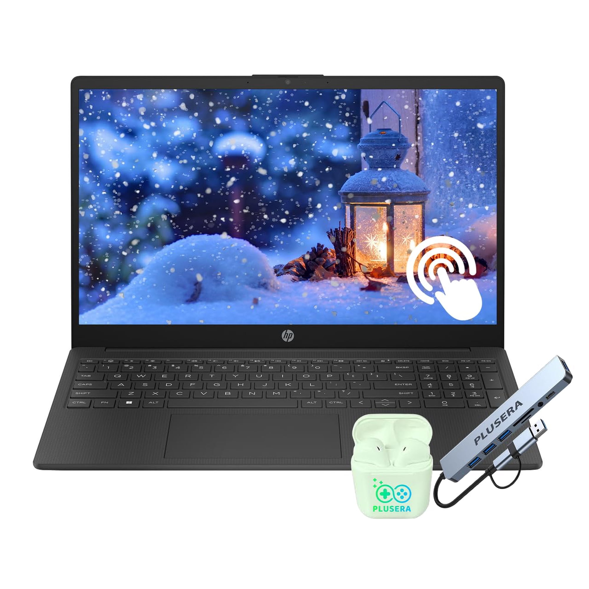 Portátil Hp 15.6 Fhd Con Pantalla Táctil Ryzen 7 16 Gb Ram 256 Gb Ssd