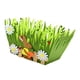 thumbnail image 5 of Cesta De Pascua Cesta Verde Caza De Huevos Para Niños Regalo Decoración Del Hogar Conejo Marrón, 5 of 5