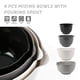thumbnail image 4 of Juego de bowls para mezclar BoxedHome Classic, libre de BPA, apto para microondas, 4 of 7