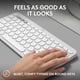 thumbnail image 5 of Teclado inalámbrico Logitech Pebble Keys 2 K380s - Blanco tonal, 5 of 9