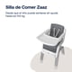 thumbnail image 3 of Silla de Comer Zaaz, 3 of 8