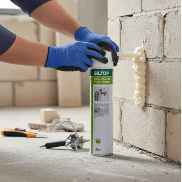 Espuma Expansiva De Poliuretano 750 Ml. Siltop