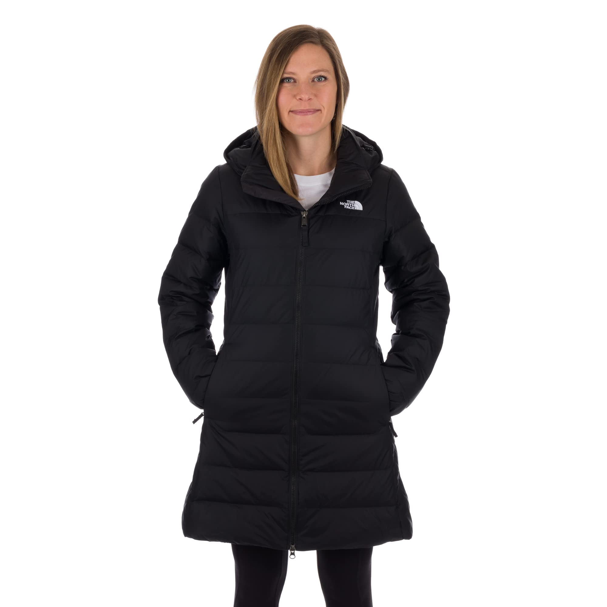 Chaqueta Parka The North Face Flare Down Minoqua Para Mujer, Color Negro