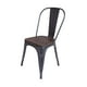 thumbnail image 2 of Silla Tolix sin Brazos Negra, 2 of 3