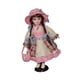 thumbnail image 5 of Muñeca de de 15,75 Pulgadas, Muñeca de Cerámica Hermosa con Sombrero Y Pelo, Muñeca Decorativa de Cerámica para Mesa Ornamental, Regalo para Rosa, 5 of 5